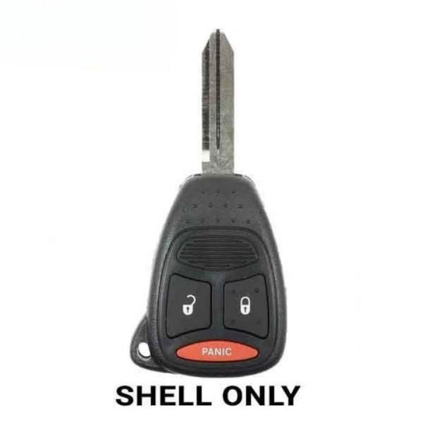 2004-2011 (AFTERMARKET) Smart Key Shell for Dodge - Jeep - Chrysler Raider - Dakota | KOBDT04A Hover Image