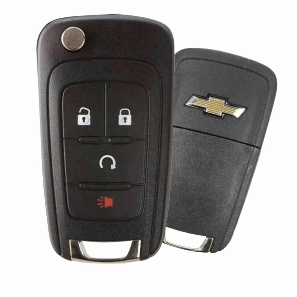 2013-2018 (OEM Refurb) Remote Flip Key for Chevrolet Trax | PN: 13504265 / AVL-B01T1AC