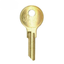 (JMA) Chicago AP1 / K101 / 101AM 6-Wafer Cabinet Key – Brass