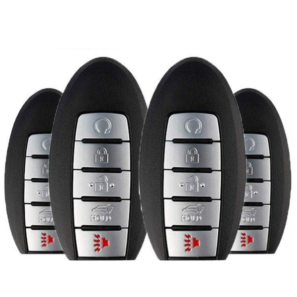 2017-2018 (AFTERMARKET) Smart Keys for Nissan Rogue | PN: 285E3-6FL7B | S180144110 - Pack x4 Hover Image
