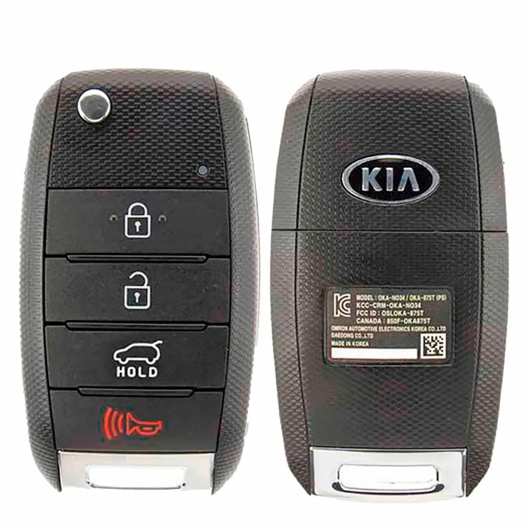 2014-2019 (OEM Refurb) Remote Flip Key for Kia Soul | PN: 95430-B2101