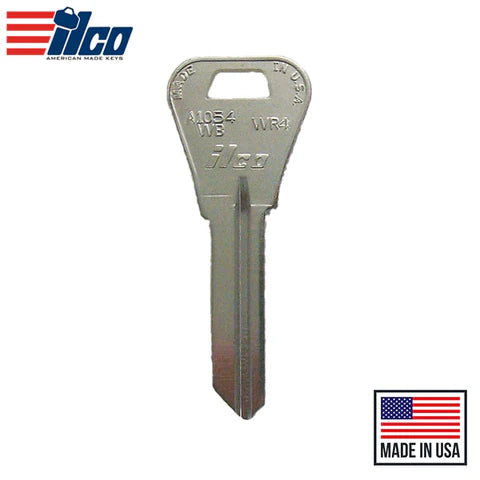 (ILCO) A1054WB-WR4 Ilco Falcon / Weiser Key – Brass