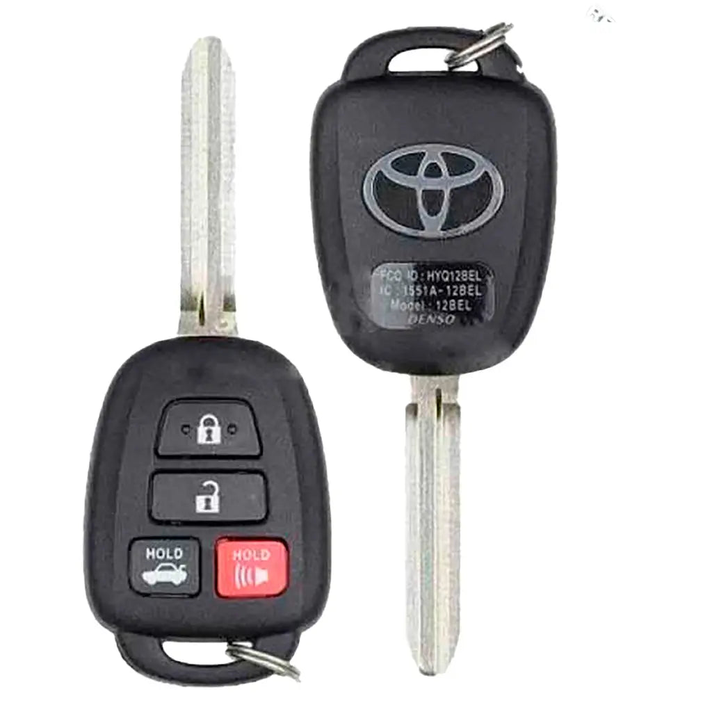 2014-2019 (OEM Refurb) Remote Head Key for Toyota Corolla / Camry | PN: 89070-02880 / HYQ12BEL