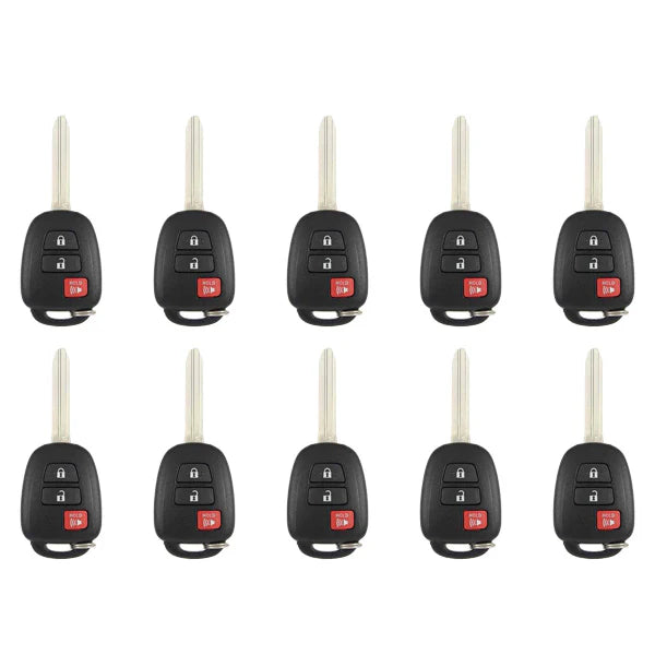 2012-2017 (AFTERMARKET) Remote Head Keys for Toyota Prius | PN: 89070-52F60 | HYQ12BDM -  Pack x10 Hover Image