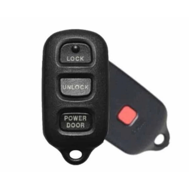 1999-2003 (OEM RECASE) Remote Keyless Entry for Toyota  Sienna | PN: 89742-08050 | GQ43VT14T Hover Image
