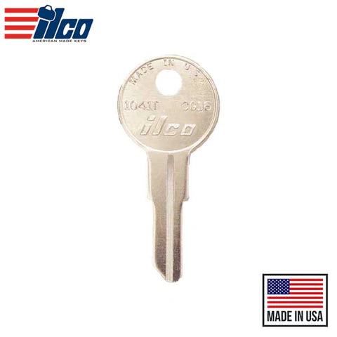 (ILCO) 1041T-CG16 Ilco Chicago Key – Brass Hover Image
