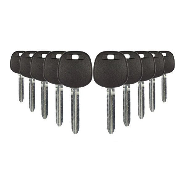 2013-2020 (AFTERMARKET) Transponder Key for Toyota TOY44H - Pack x10 Hover Image