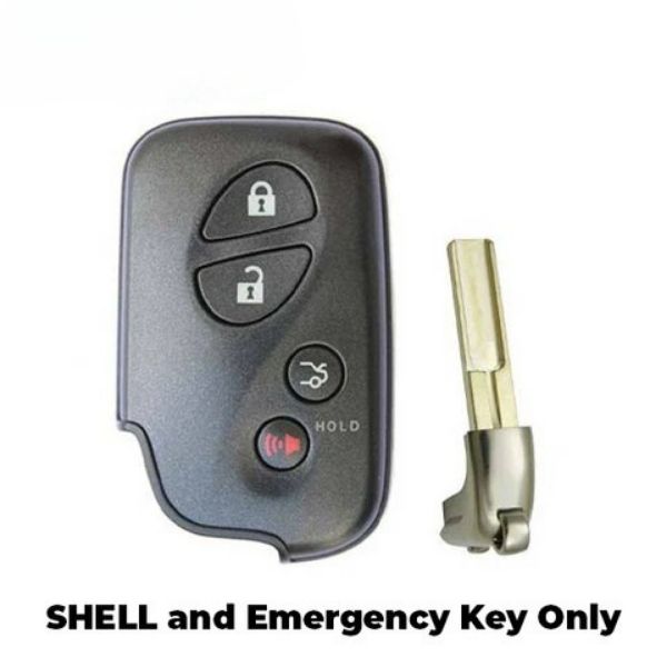 2006-2012 (AFTERMARKET) Smart Key Shell for Lexus ES350 - GS430 | PN: 1551A-14ACX