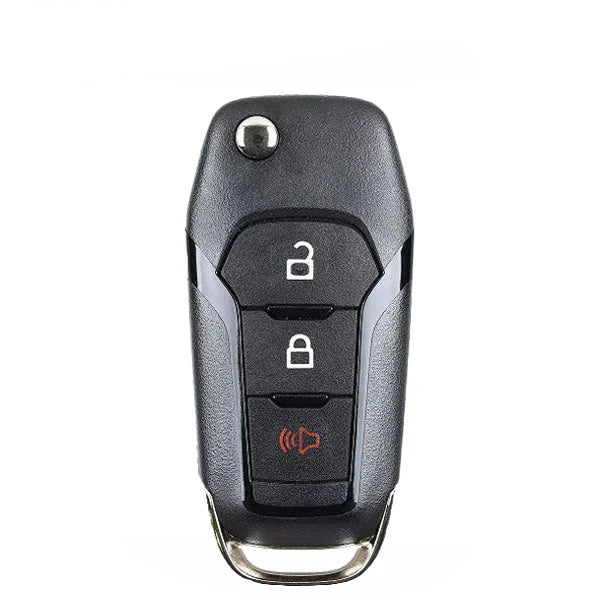 2020-2024 Ford / 3-Button Flip Key / PN: 164-R8269 / N5F-A08TAA (OEM Recase) Hover Image