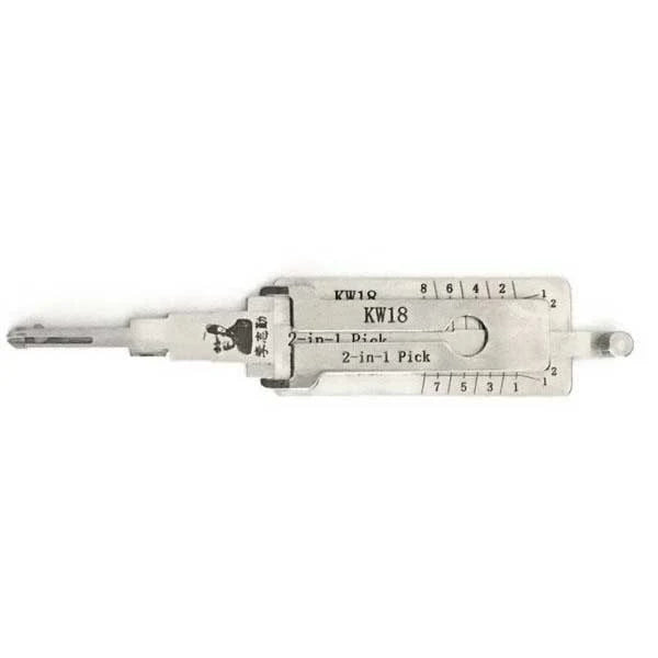 Original Lishi KW18 KA33 2-in-1 Pick -  Decoder / AG - Kawasaki Motor Bikes Hover Image