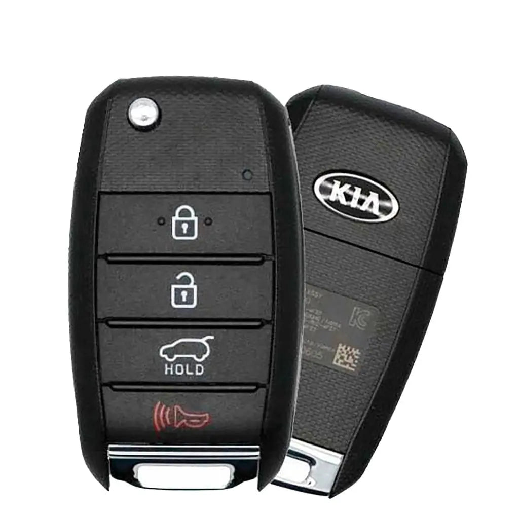 2015-2018 (OEM Refurb) Remote Flip Key for Kia Sedona | PN: 95430-A9100 / TQ8-RKE-4F19