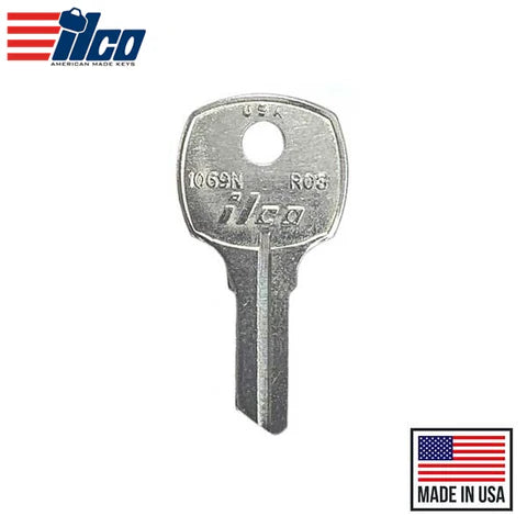 (ILCO) 1069N-RO3 Ilco National Key – Brass