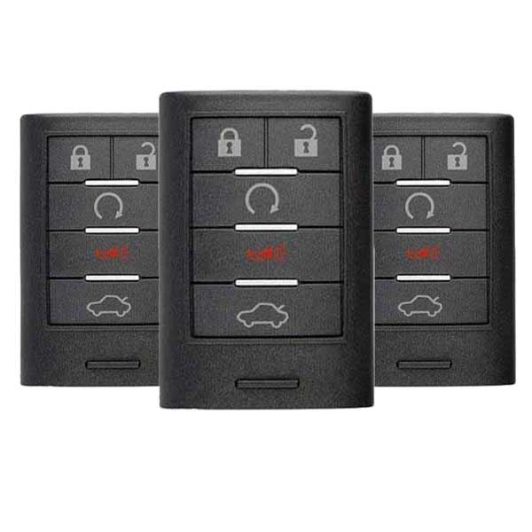 2008-2015 (AFTERMARKET) Smart Keys for Cadillac CTS | PN: M3N5WY7777A | Pack x3