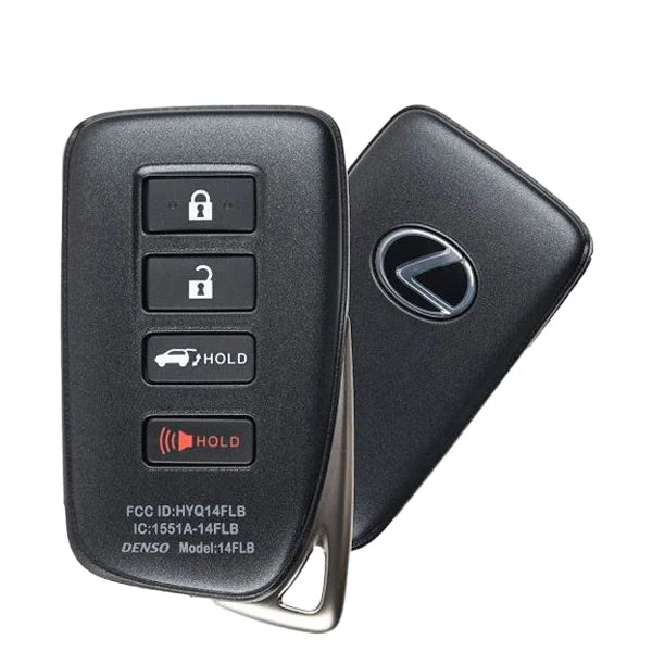 2021-2022 Lexus RX350 RX450H / 4-Button Smart Key / PN: 8990H-0E290 / HYQ14FLB (OEM) Hover Image