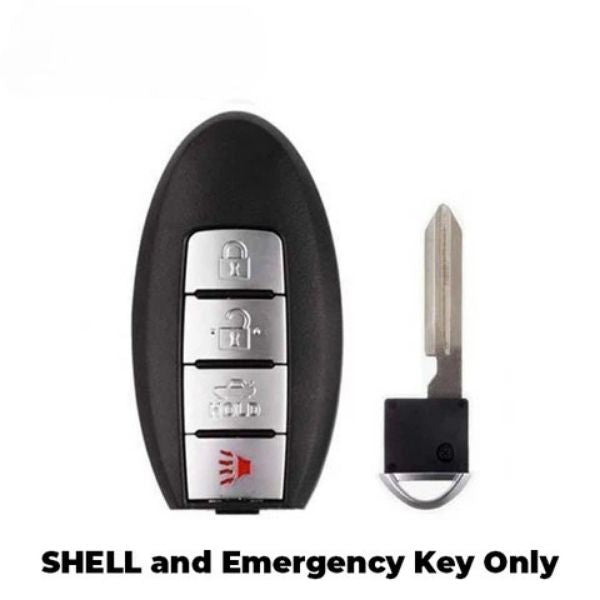 2013-2019 (AFTERMARKET) Smart Key Shell for Infiniti Q50 - JX - Q60 | PN: 7812D-S180014 Hover Image