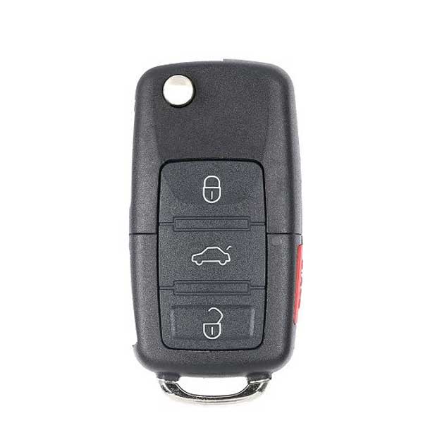 1998-2002 (AFTERMARKET) Remote Flip Keys for Volkswagen Passat - Golf | PN: NBG8137T | IJ0-959-753-F