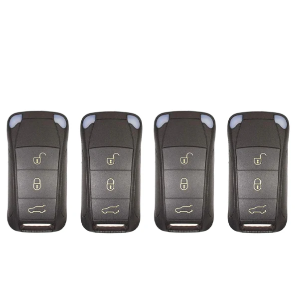 2004-2011 (AFTERMARKET) Remote Flip Keys for Porsche Cayenne | 267-104-187  - Pack x4