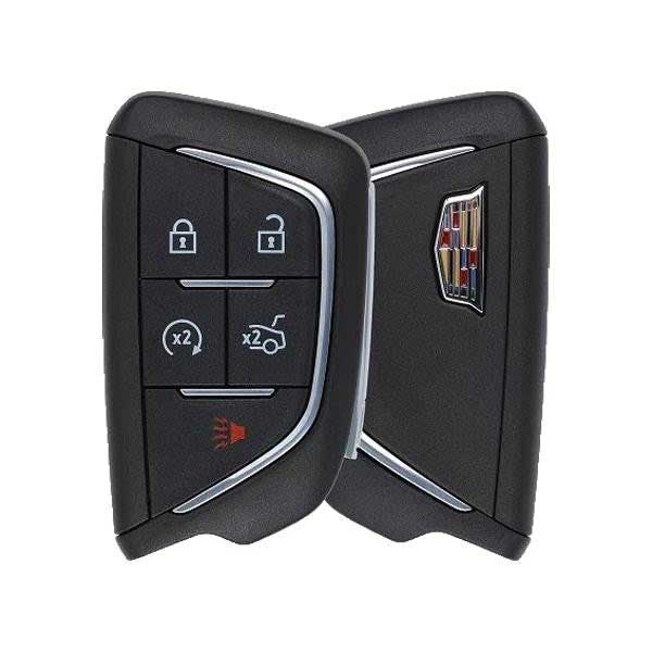 2020-2024 Cadillac CT4 CT5 / 5-Button Smart Key / PN: 13538860 / YG0G20TB1 (OEM Refurb)