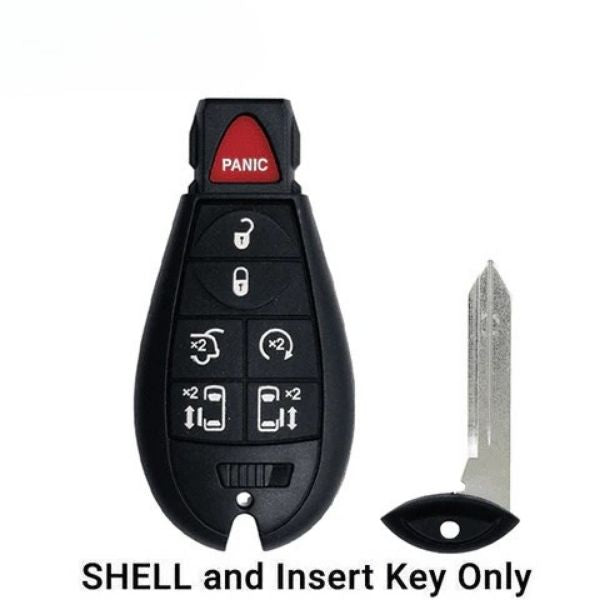 2008-2019 (AFTERMARKET) Fobik Key Shell for Chrysler Dodge Jeep VW Journey - Magnum | M3N5WY783X - IYZ-C01C