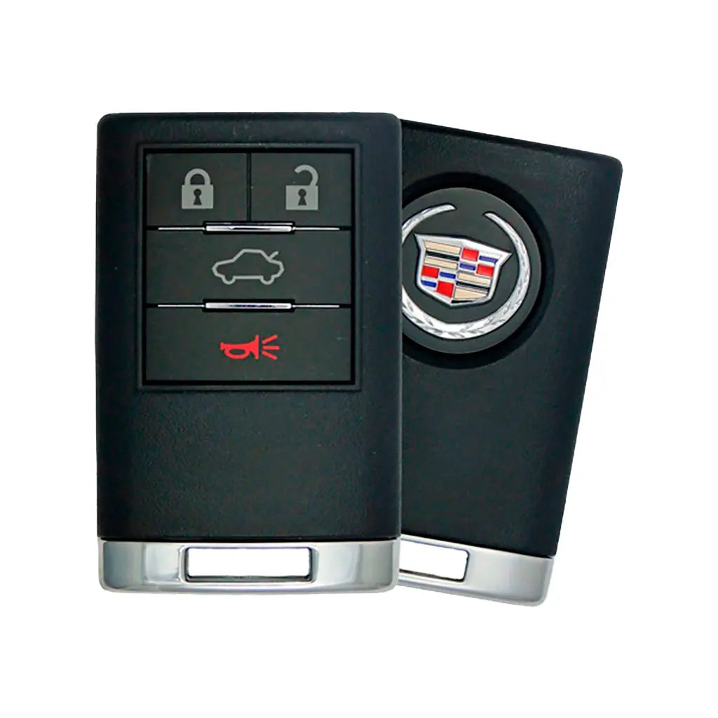2008-2013 (OEM Refurb) Keyless Entry Remote for Cadillac CTS / DTS | PN: 22889450 / OUC6000066