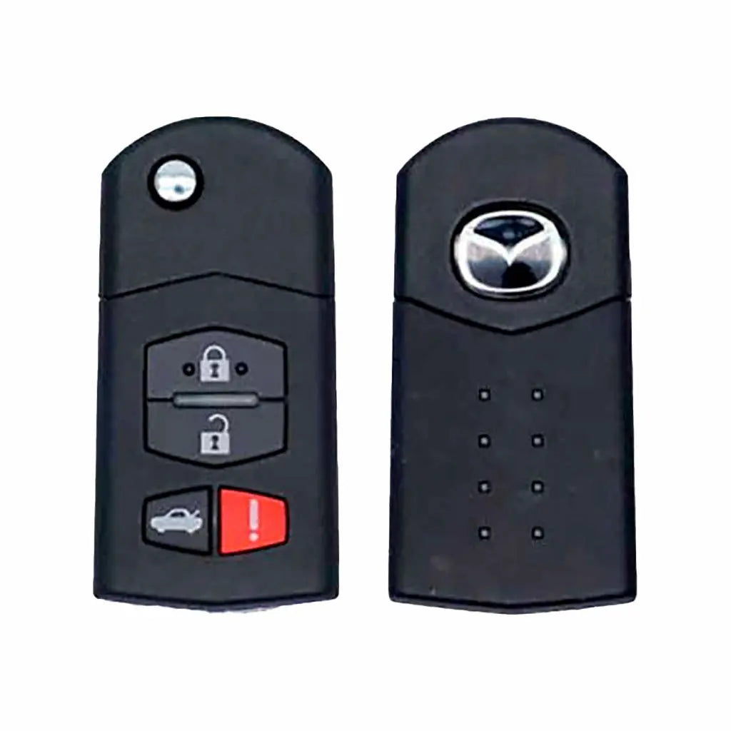 2006-2008 (OEM Refurb) Remote Flip Key for Mazda 6 | PN: GP7A-67-5RYB / KPU41788