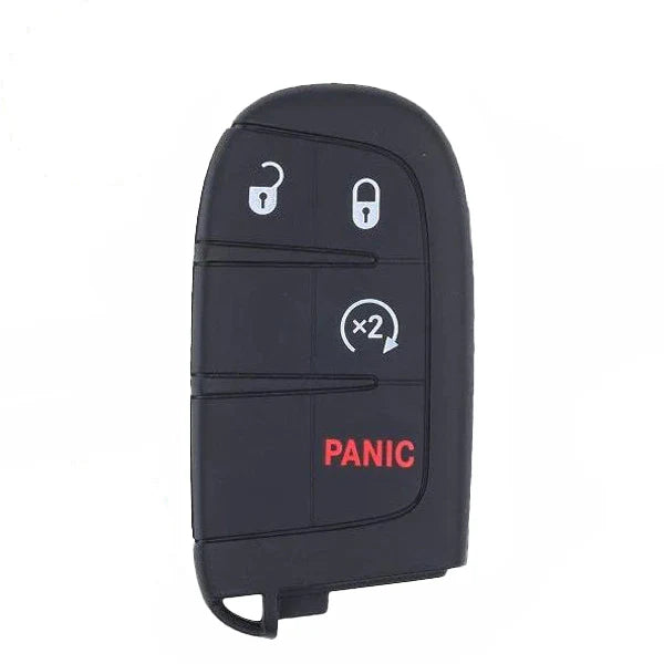 10 x 2015-2017 Fiat 500 / 4-Button Smart Key / PN: 735637066 / M3N-40821302 (OEM Recase)