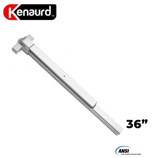 36" Heavy Duty Aluminum Exit Device with Panic Bar – Grade 1