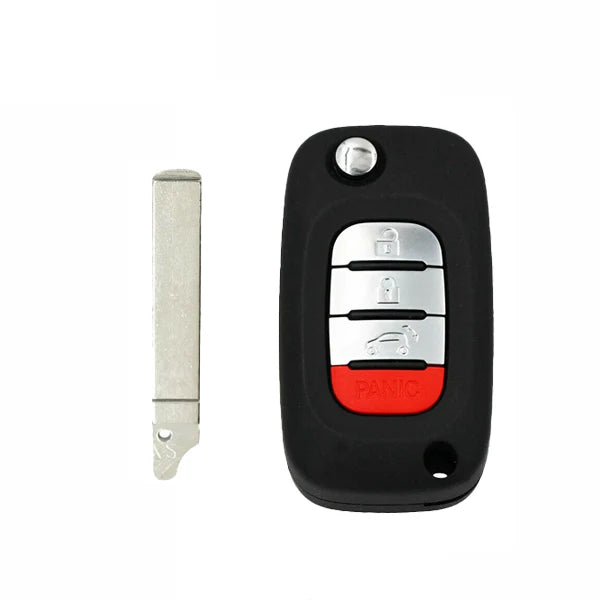 2015-2017 (AFTERMARKET) Remote Flip Keys for Smart  Fortwo  | PN: CWTWB1G767 | VA2