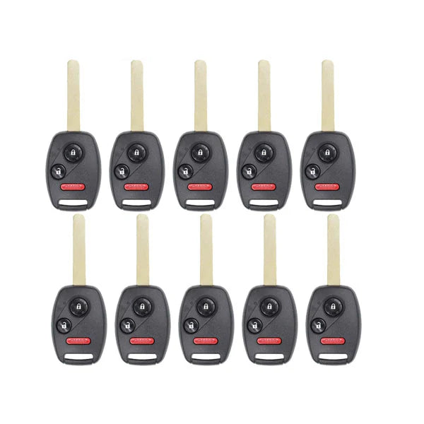 2005-2014 (AFTERMARKET) Remote Head Keys for Honda Element  | PN: 35111-SHJ-305 | OUCG8D-380H-A  - Pack x10 Hover Image