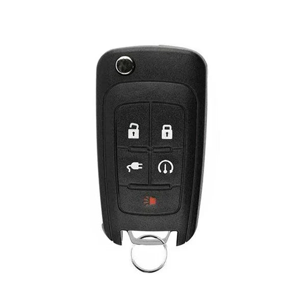 2011-2015 Chevrolet Volt / 5-Button Flip Key w/ Plug-In / PN: 22923862 / OHT05918179 / PEPS (OEM Refurb)