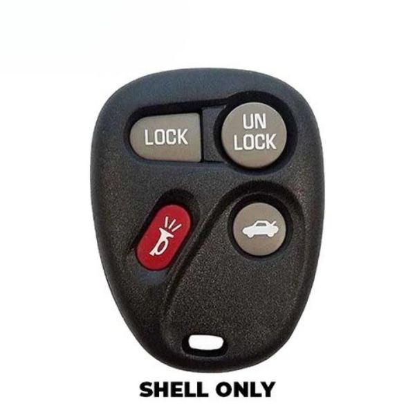 2000-2007 (AFTERMARKET) Keyless Entry Remote SHELL for GM - Cadillac Malibu - SRX | L2C0005T - Black