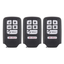 2018-2021 (AFTERMARKET) Smart Keys for Honda Clarity | PN: 72147-TRW-A01 | KR5V2X - Pack x3