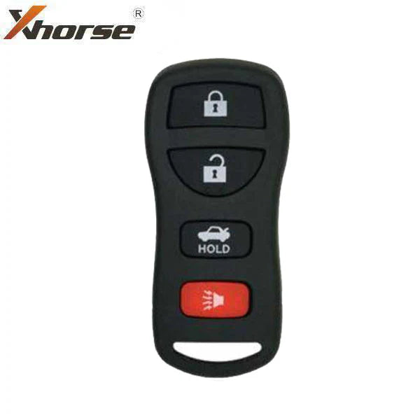 Xhorse - XKNI20EN - Universal Remote for VVDI Key Style Nissan 4 Button Main image