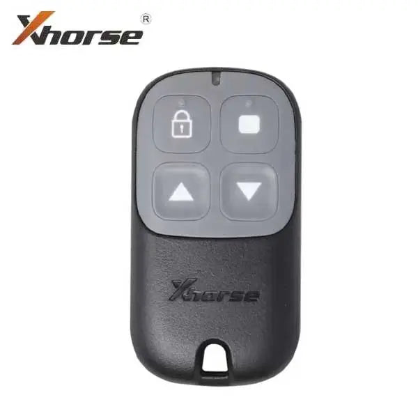 Xhorse - XKXH00EN - 4-Button Garage Door Remote Blank - Black Finish Main image