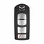 2010-2013 (OEM REFURB) Mazda / 4-Button Smart Key / PN: BBY2-67-5RY / WAZX1T768SKE11A03