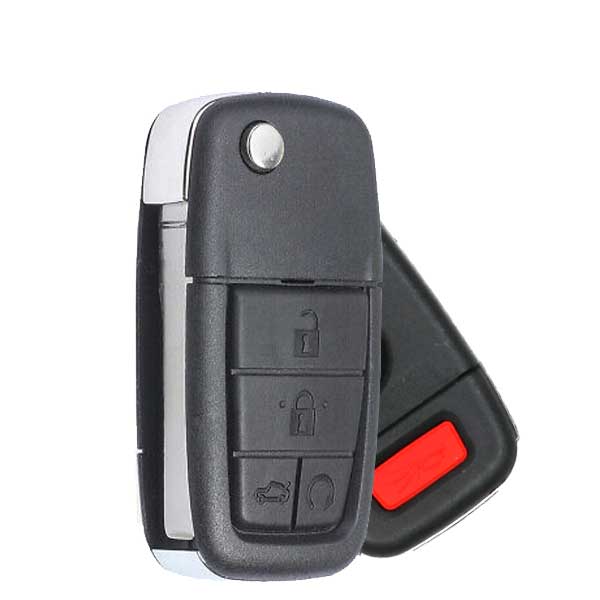 2008-2013 Pontiac Chevrolet G8 / 5-Button Flip Key / PN: 92201609 / OUC6000083 (AFTERMARKET) Hover Image