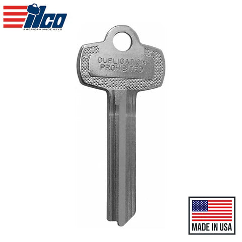 (ILCO) 1A1E1 Ilco Best E Key – 6 or 7 Pin – Do Not Duplicate Hover Image