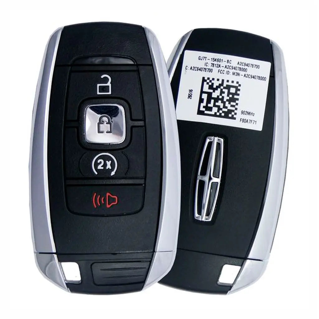 2017-2021 (OEM Refurb) Smart Key for Lincoln Continental / MKC / MKZ | PN: 164R8155 / M3N-A2C94078000