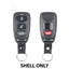 2006-2016 (AFTERMARKET) Keyless Entry Remote SHELL for Hyundai  - Kia Sonata - Optima | PN: 95430-2V100