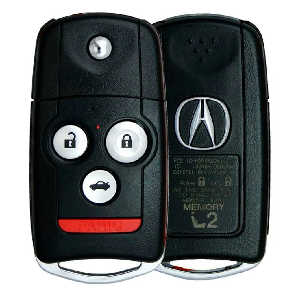 2009-2014 (OEM Refurb) Remote Flip Key for Acura TSX Sedan | PN: 35113-TL4-A10 / MLBHLIK-1T