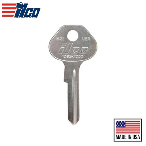 (ILCO) 1092-7000-M21 Ilco Masterlock Key – Brass Hover Image