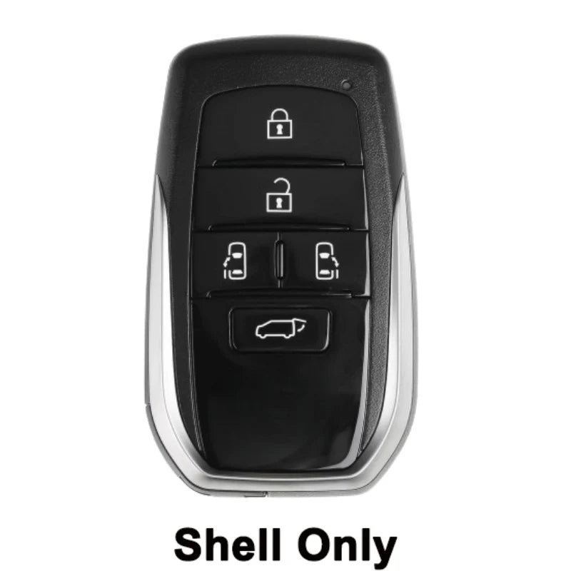 Keyless Factory - Key Shell # 16 for Xhorse XSTO20EN Toyota XM38 - 5 Buttons Universal Smart Key