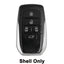 Keyless Factory - Key Shell # 16 for Xhorse XSTO20EN Toyota XM38 - 5 Buttons Universal Smart Key