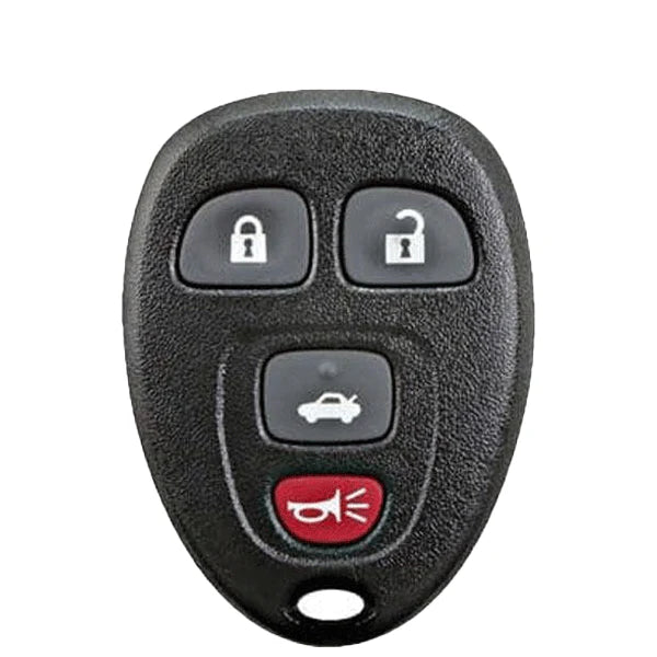2005-2012 GM Chevrolet / 4-Button Keyless Entry Remote / PN: 15252034 / KOBGT04A (OEM Recase) Hover Image