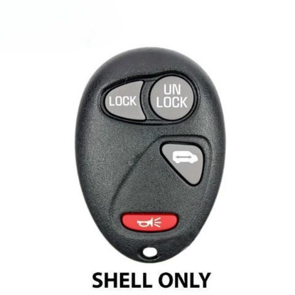 2001-2005 (AFTERMARKET) Keyless Entry Remote SHELL for GM Venture | PN: 10335586 | L2C0007T - Black Hover Image