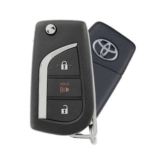 2019-2022 Toyota RAV4 / 3-Button Remote Flip Key / PN: 89070-0R300 / GQ4-73T (H Chip) (OEM Refurb)