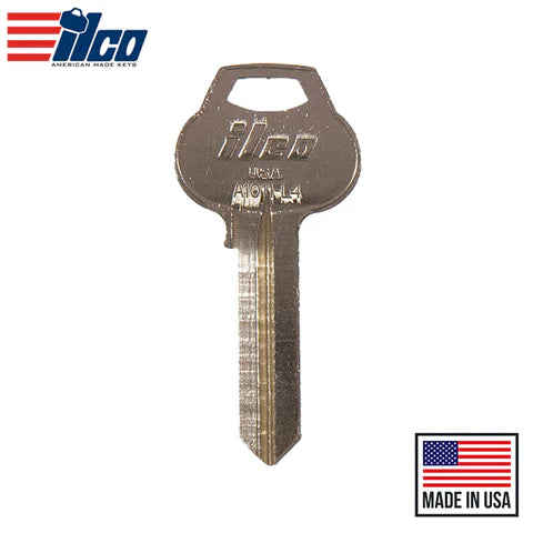 (ILCO) A1011-L4 Ilco Corbin / Russwin Key – Brass Hover Image