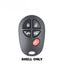 2004-2018 (AFTERMARKET) Keyless Entry Remote SHELL for Toyota Highlander - Tundra | GQ43VT20T