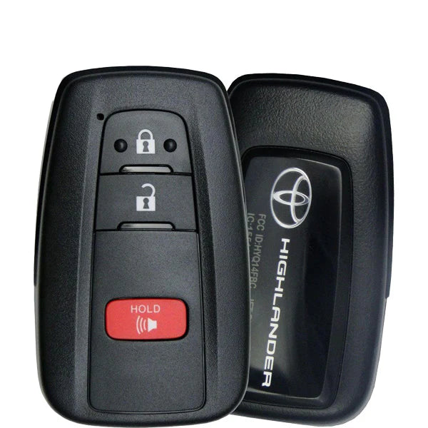 2021-2022 Toyota Highlander / 3-Button Smart Key / PN: 8990H-0E360 / HYQ14FLA (OEM) Hover Image