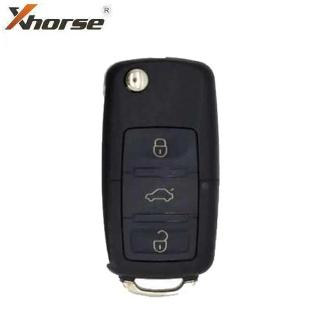 Xhorse - XKB510EN - VW Style Wired Remote – 3-Button Universal Key for VVDI Key Tool Hover Image